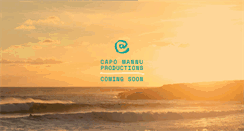 Desktop Screenshot of capomannuproductions.com